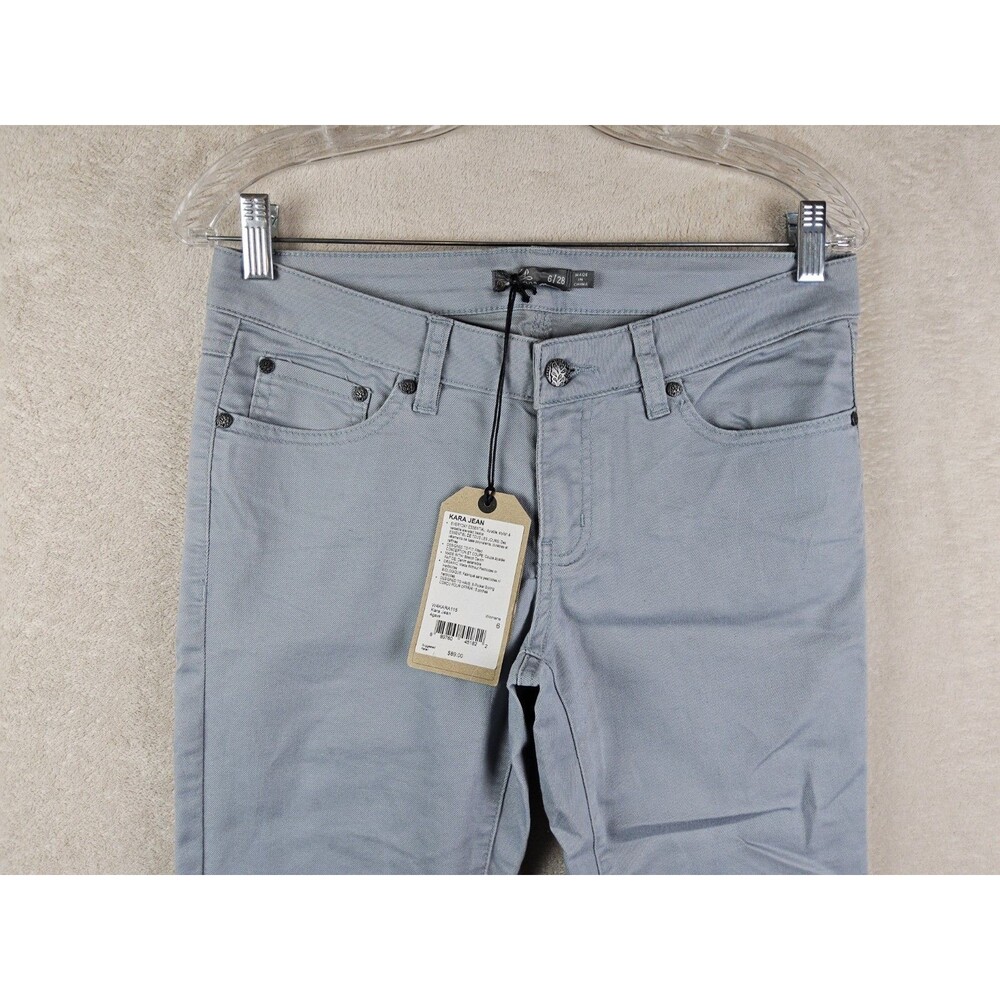 Prana Women's Kara Stretch 5 Pocket Denim Jeans Blue Grey Size 6 - Picture 3 of 4